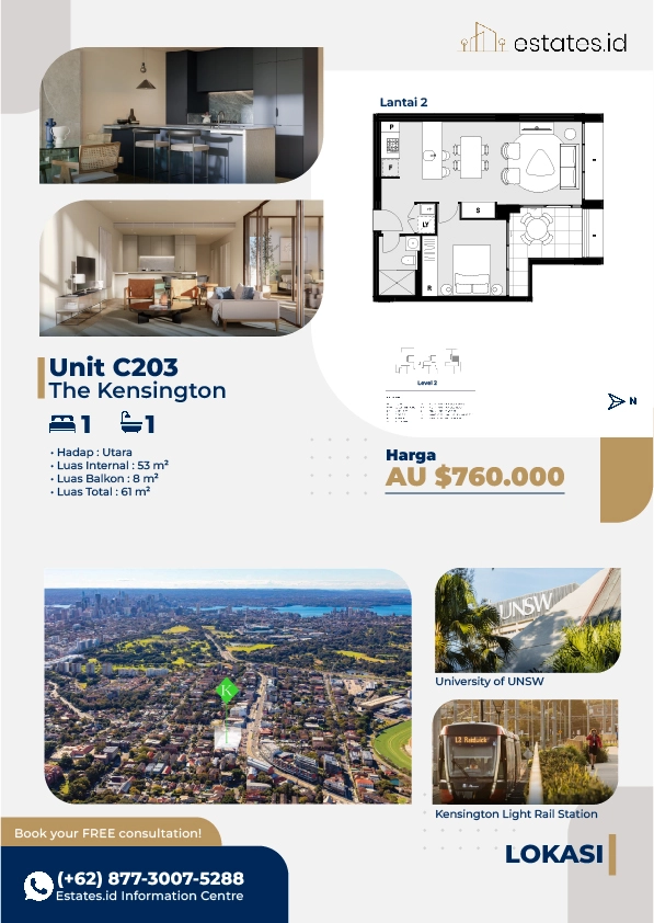 The Kensington Flyer 2022 with Map-04