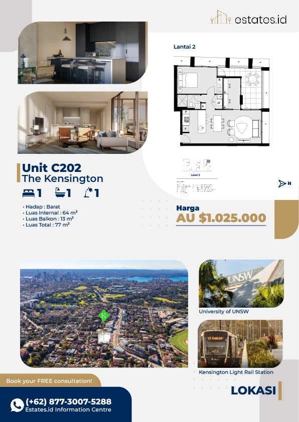 The Kensington Flyer 2022 with Map-05