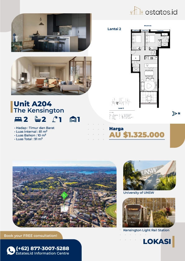 The Kensington Flyer 2022 with Map-07