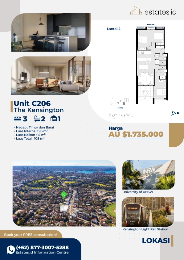 The Kensington Flyer 2022 with Map-08