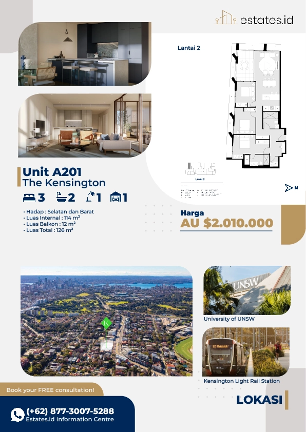 The Kensington Flyer 2022 with Map-09