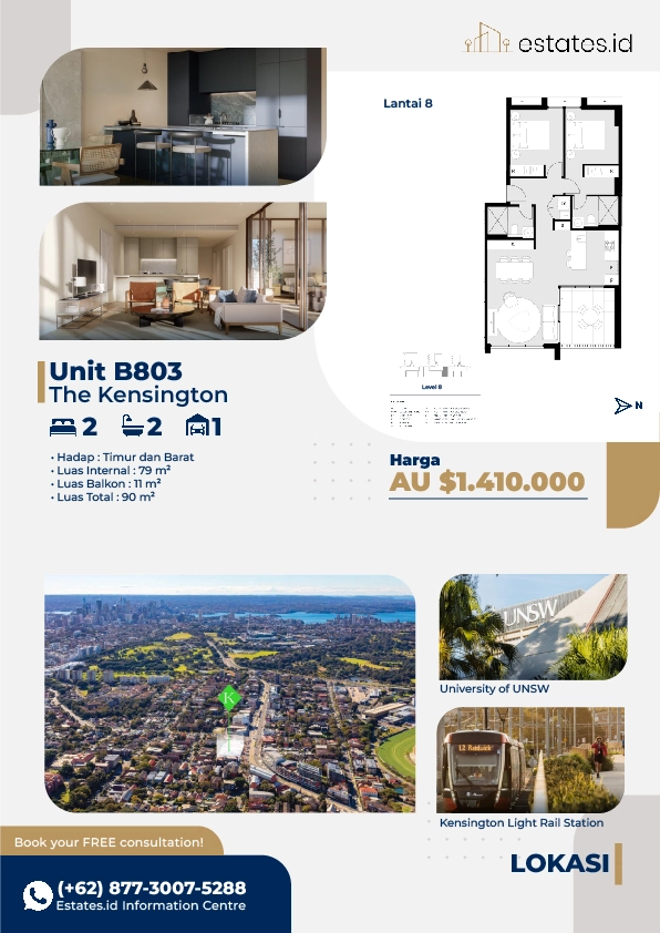 The Kensington Flyer 2022 with Map-10